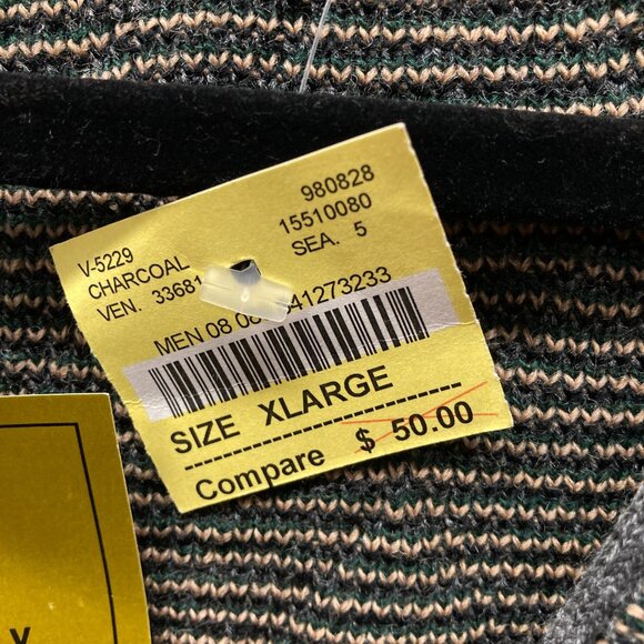 Paolo Conti Vintage Sweater Vest, Men's Size XL, Wool Blend Grandpa Style NEW - Picture 4 of 9